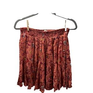 NWT Easel|Floral Skirt|Size Medium